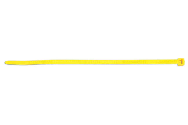 Connect Hellermann Yellow Cable Tie 200mm x 4.6mm 100pc - CPL