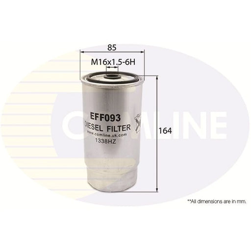 Comline Fuel Filter Element EFF093