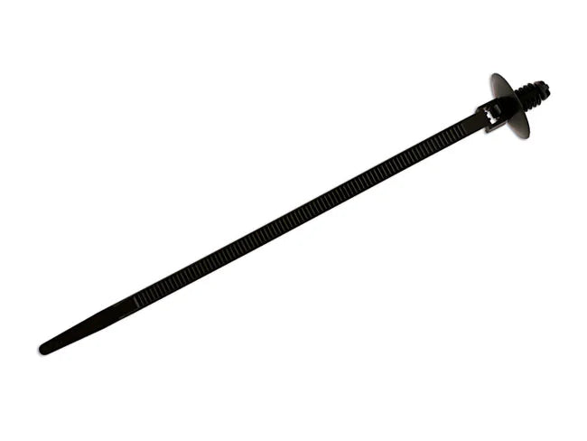 Connect Fir Tree Mounting Black Cable Tie 165mm x 5.0mm 100pc - CPL