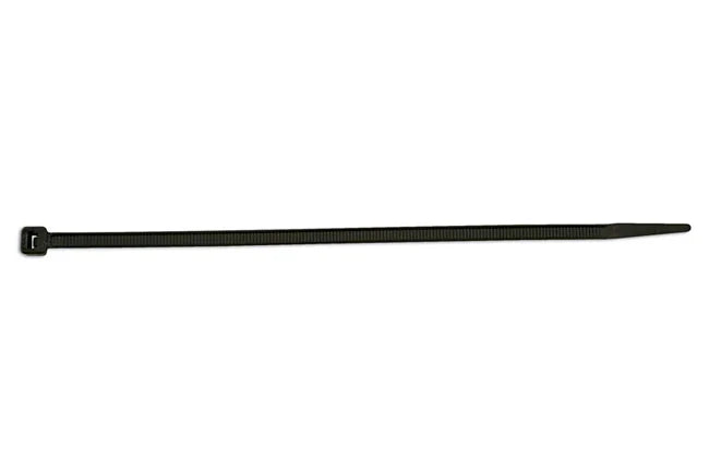 Connect Black Cable Tie x 4.8mm 100pc x 5 300-370mm