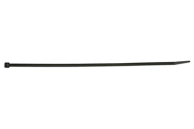 Connect Black Cable Tie x 4.8mm 100pc 200-370mm