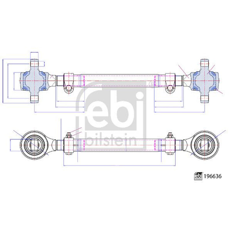 Febi Control/Trailing Arm Rear 196636