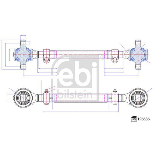 Febi Control/Trailing Arm Rear 196636