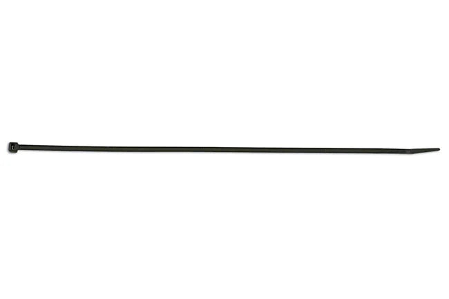 Connect Black Cable Tie x 7.6mm 100pc 300-460mm