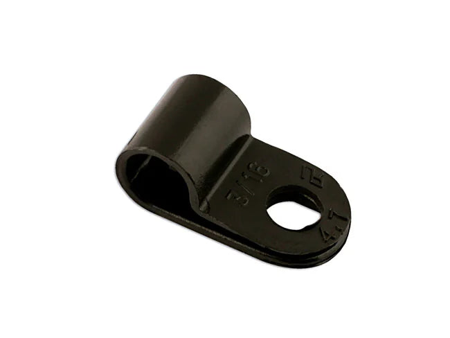 Connect Black Nylon P-Clip 100pc 4.8-19mm