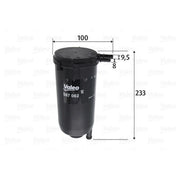 Valeo Fuel Filter Element 587062
