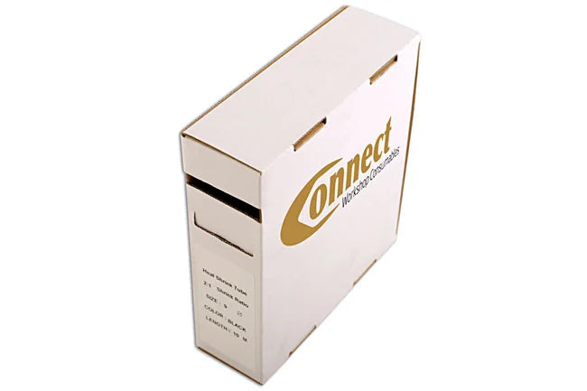 Connect Black Heat Shrink Tubing Box 10m 4.5-12mm