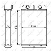 NRF Heater Matrix Core Heat Exchanger 53611