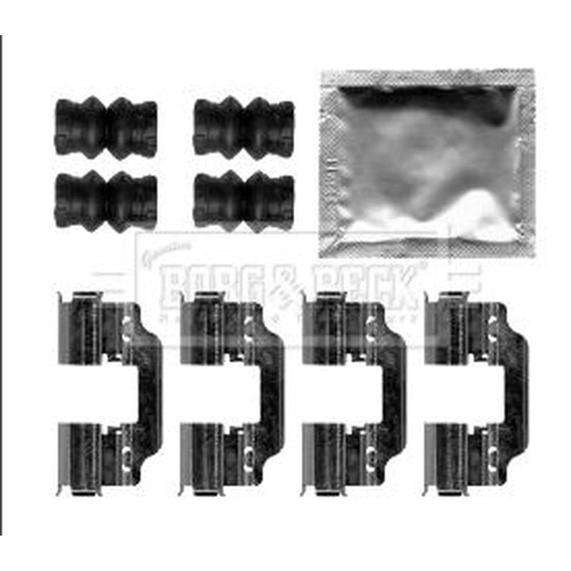 Borg & Beck Brake Pad Accessory Fitting Kit Rear BBK1481