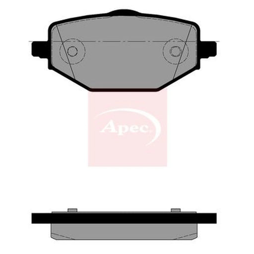 Apec Rear Brake Pad Set PAD2396