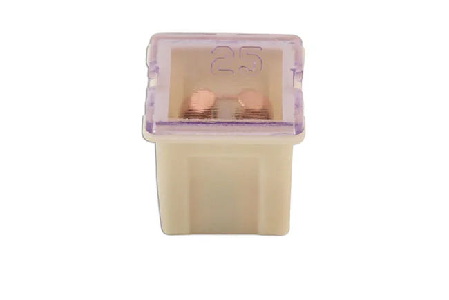 Connect J-Type Cartridge Low Profile Fuses 25A, Natural 10pc - CPL