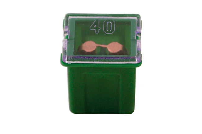 Connect J-Type Cartridge Low Profile Fuses 40A, Green 10pc - CPL