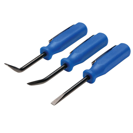 Draper Mini Pry Bar Set 125mm Blue 3 Piece