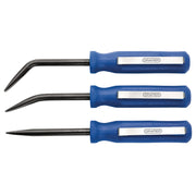 Draper Mini Pry Bar Set 125mm Blue 3 Piece
