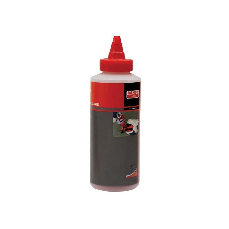 Bahco Marking Chalk Pour Bottle Red 227g - CHALK-RED
