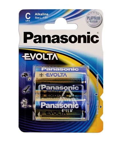 Panasonic Evolta C Cell Battery 2pc x 12 - CPL