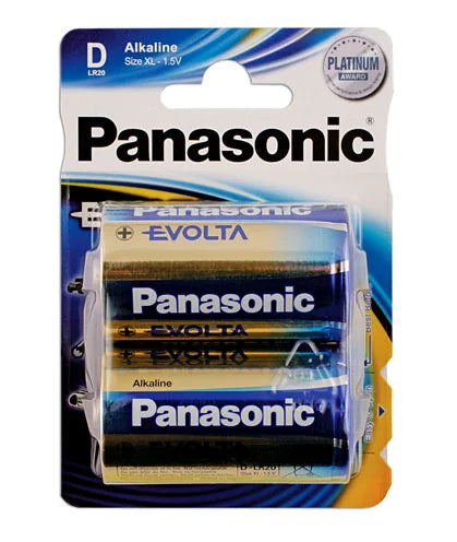 Panasonic Evolta D Cell Battery 2pc x 12 - CPL