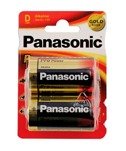 Panasonic Pro Power D Cell Battery 2pc x 12 - CPL
