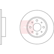 Apec 2 x Solid Rear Brake Discs DSK2695