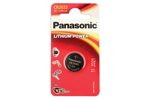 Panasonic Coin Cell Battery CR2032 3V (Box of 12) 1pc - CPL