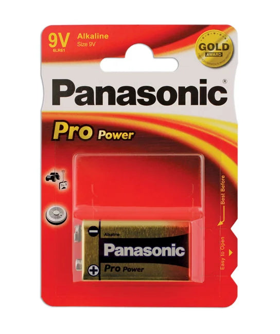 Panasonic Pro Power PP3 9V Battery 1pc - CPL