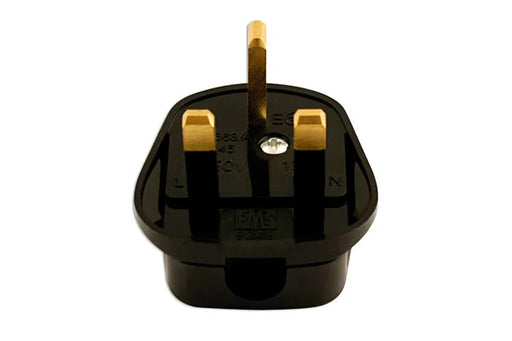 Connect High Impact Black Plug Tops 13A 10pc - CPL