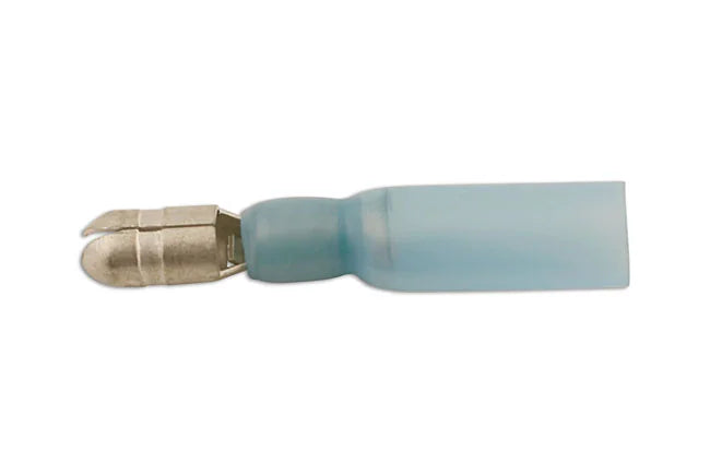 Connect Blue Heat Shrink Male Bullet Terminal 25pc - CPL