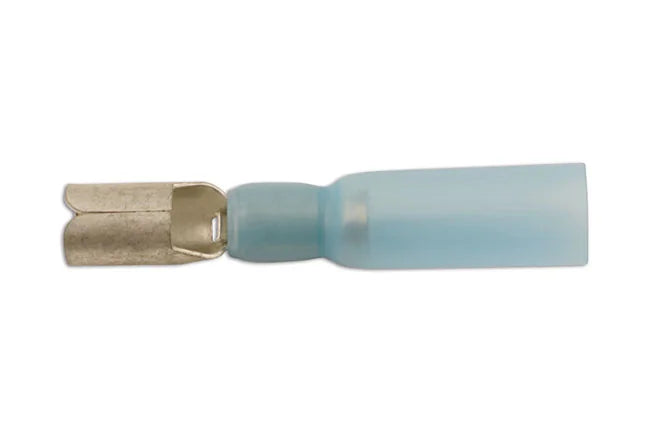 Connect Blue Heat Shrink Female Bullet Terminal 25pc - CPL