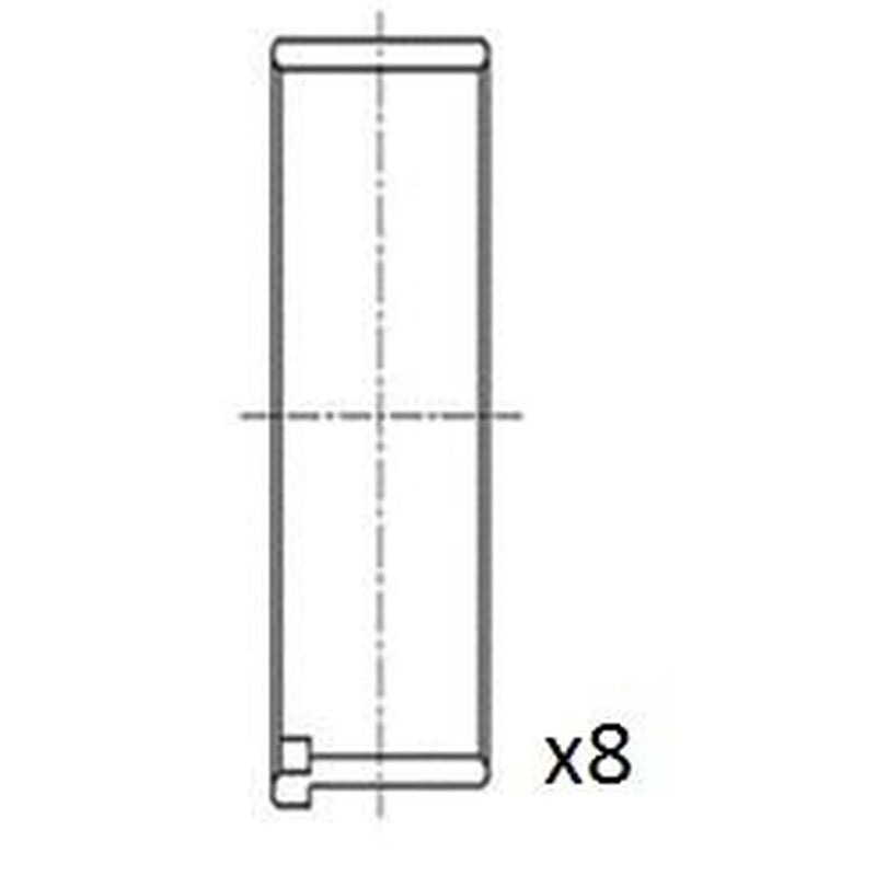 FAI Big End Bearing Set 45. BB2054-025