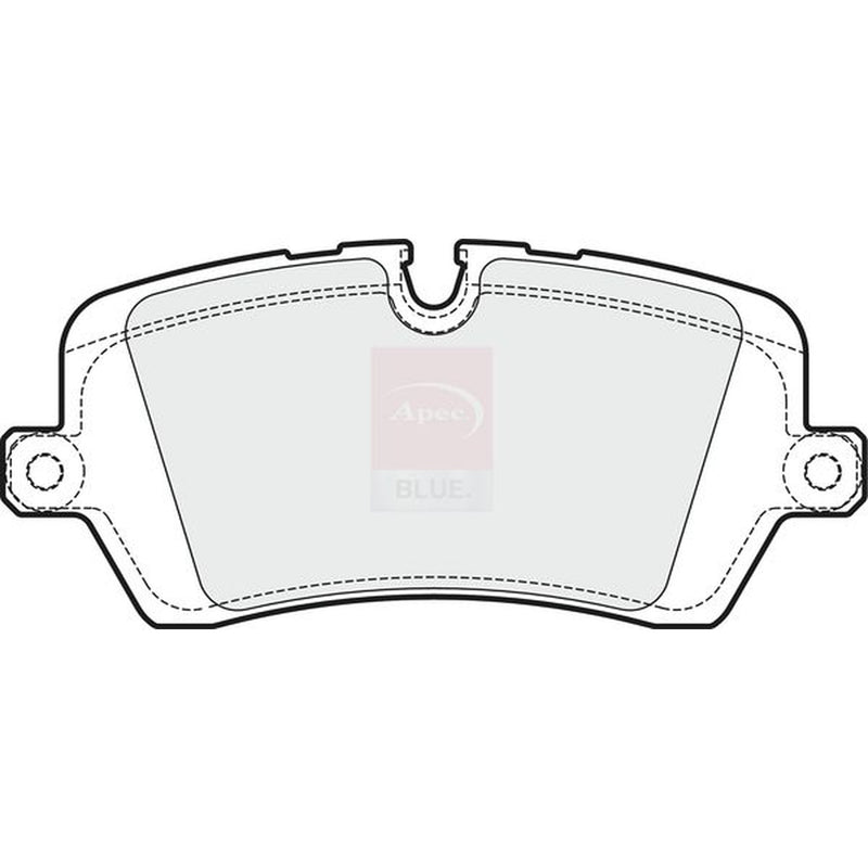 Apec Rear Brake Pad Set PD3737