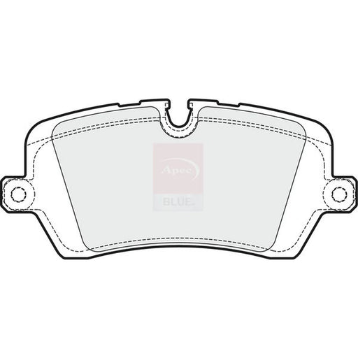 Apec Rear Brake Pad Set PD3737