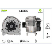 Valeo Car Alternator 12V 443305