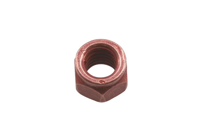Connect Copper Flashed Nut Slotted Lock Hex 5pc 12-14mm