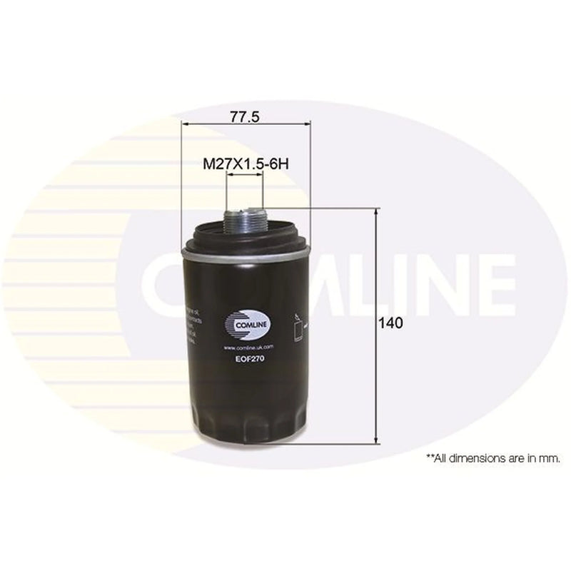Comline Engine Oil Filter EOF270