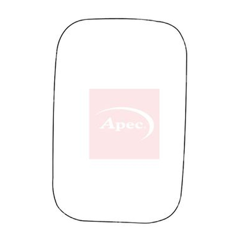 Apec Exterior Wing Mirror Glass both sides AMS2658
