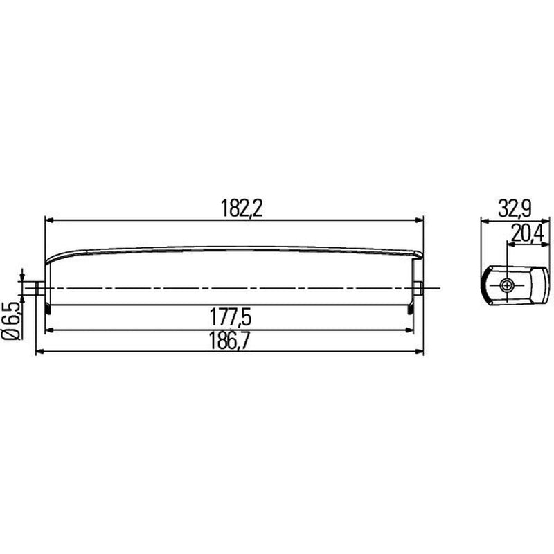 Hella Daytime Running Light LED both sides 2PT 980 850-001