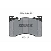 Textar Front Brake Pad Set 2673001
