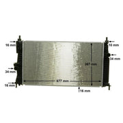 Mahle Engine Radiator CR 1886 000S