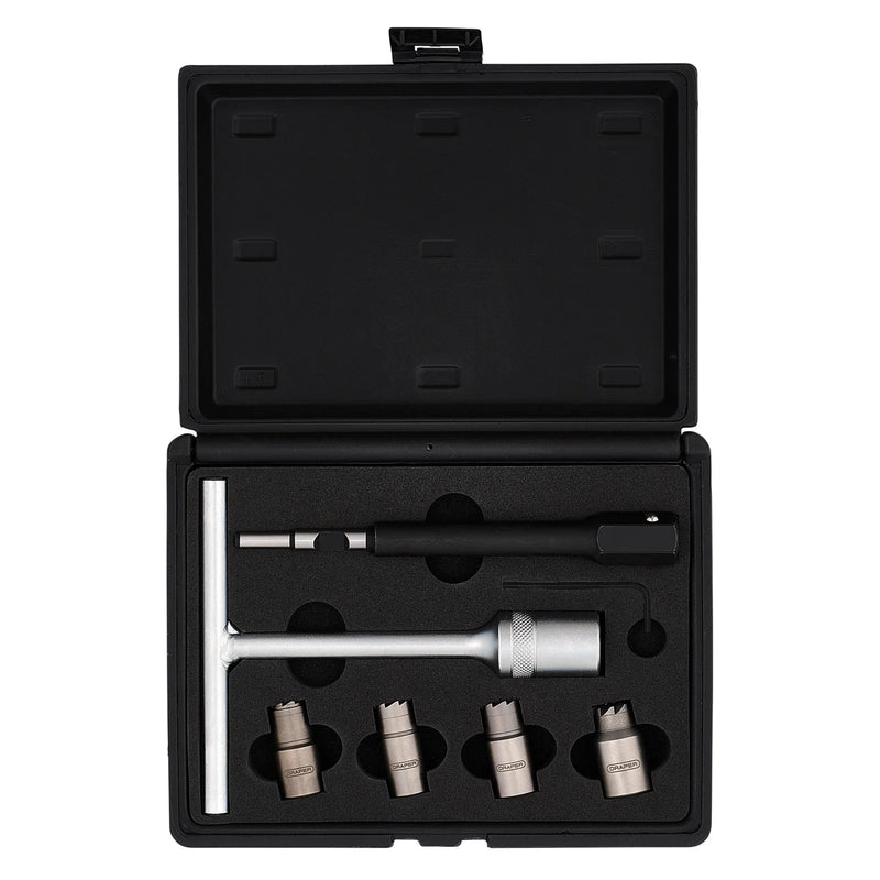 Draper Expert Diesel Injector Seat Cutter Set 6 Piece