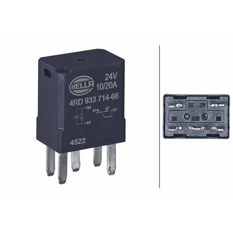 Hella Main Power Relay 4RD 933 714-661