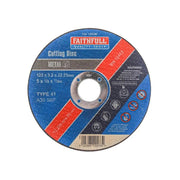 Faithfull Metal Cut Off Disc 125 x 3.2 x 22.23mm - FAI1253M