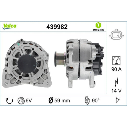 Valeo Car Alternator 12V 439982