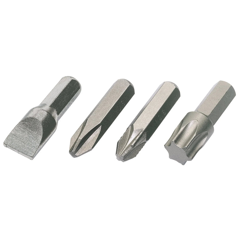 Draper Plain Slot Impact Screwdriver Bit, 8-12mm Hex Shank