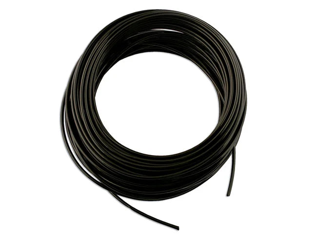 Connect Semi Rigid Black Nylon Tubing OD 30m 4-12.7mm