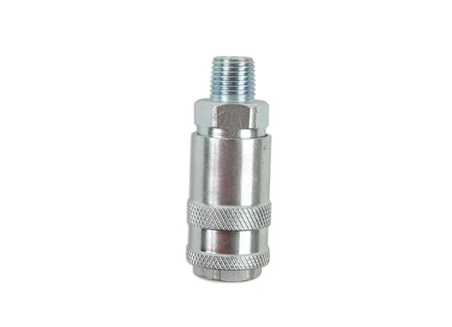 Connect Fastflow Single Action Airline Coupling, Male 1/4" BSP 3pc - CPL