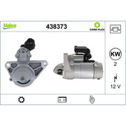 Valeo Starter Motor 12V 2kW 10 Teeth 438373