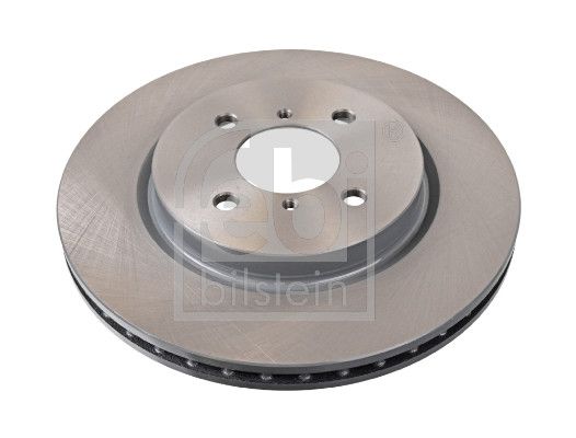 Febi 2 x Brake Disc Set Internally Vented Front