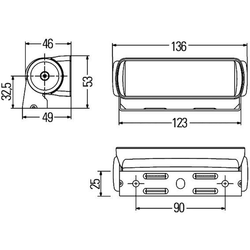 Hella Worklight High 1GA 980 670-331