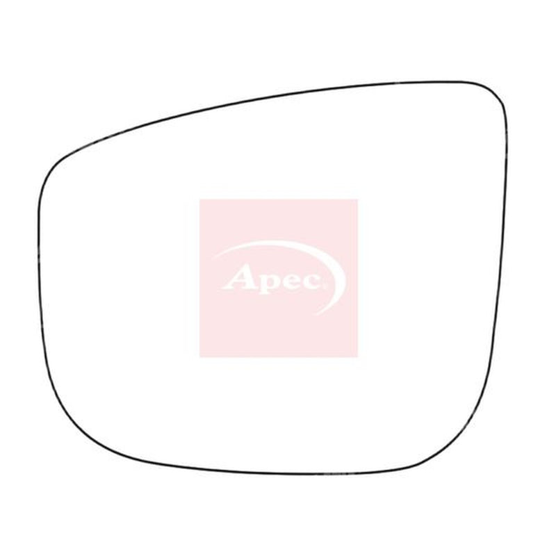 Apec Exterior Wing Mirror Glass Left AMS2011