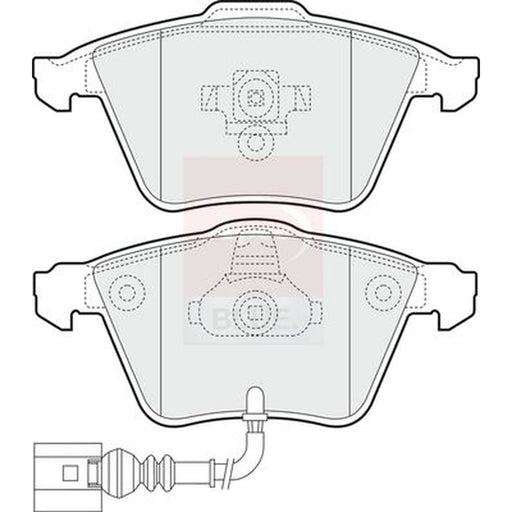 Apec Front Brake Pad Set PD3579